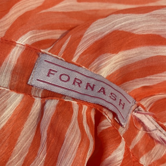 Fornash zebra boa scarf orange Oprah’s Fav - Picture 6 of 14